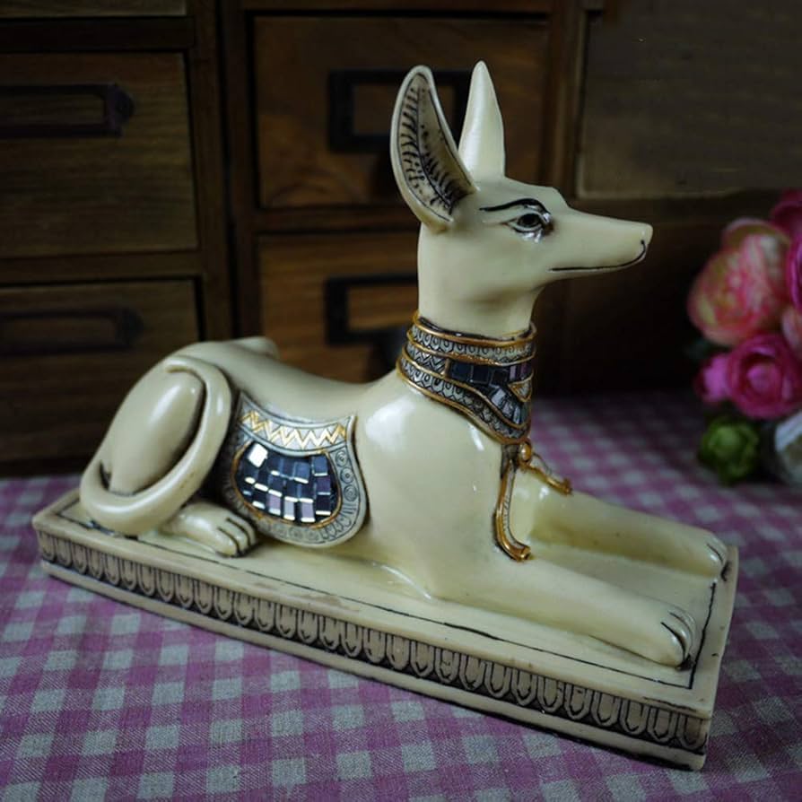 エジプトの神アヌピス 象形文字 アヌビス エジプトのミニチュア置物 古代伝説の神 Amazon.co.jp: アヌビス像、エジプトの犬の彫刻古代エジプトの神